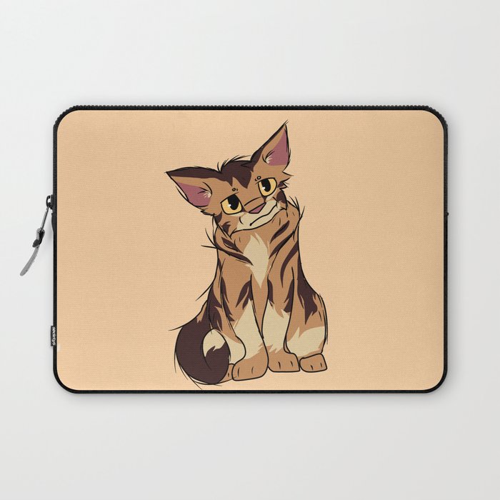 Olive the cat - Art by Hannah age 12 Laptop Sleeve