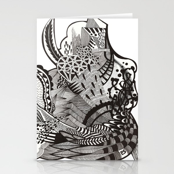 abstract vol 1 Stationery Cards