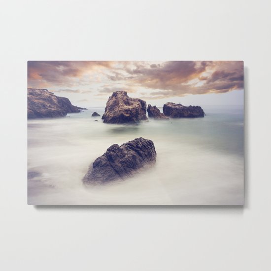 Ocean Landscape Metal Print
