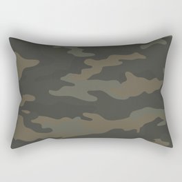 vintage military camouflage Rectangular Pillow