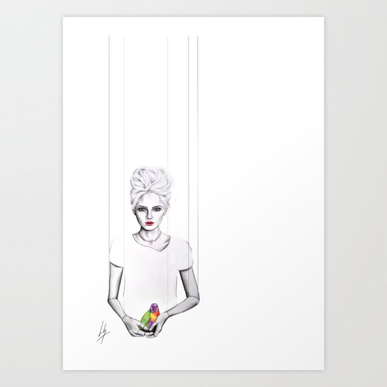 Paradise no. 2 Art Print