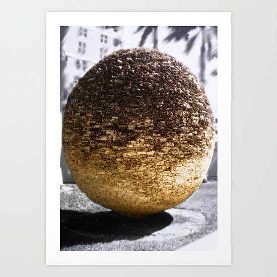Modern Relic In Ruin Art Print