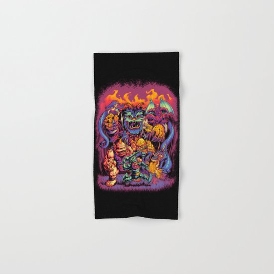 GHOSTS 'N' GOBLINS Hand & Bath Towel