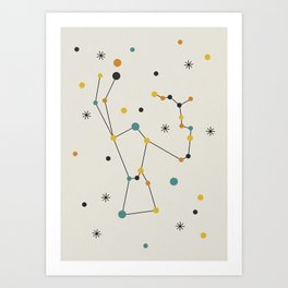 Orion Constellation Art Print