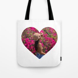 Heart Girl Tote Bag