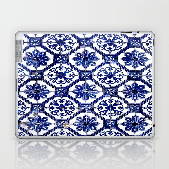 Portuguese Tile Laptop & iPad Skin