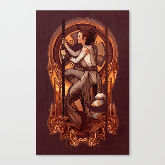 The Girl from Jakku Canvas Print