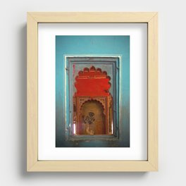 Through Palace Walls Recessed Framed Print