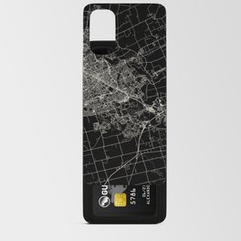 Kitchener, Canada City Map Illustration Android Card Case