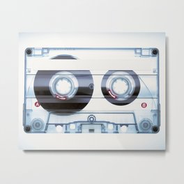 Cassette Tape Metal Print