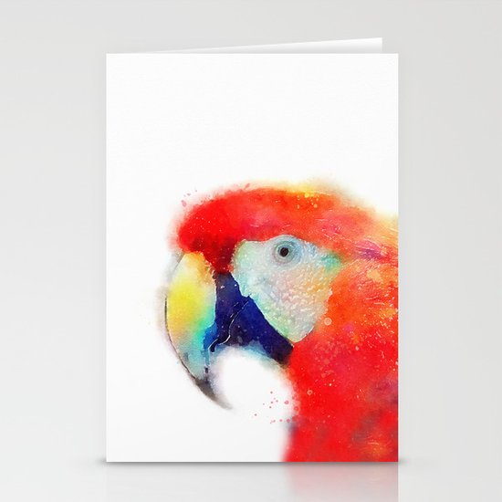 The Articulate - Parrot Stationery Cards