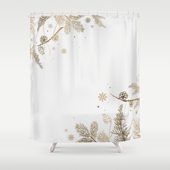 Winter shower outlet curtain