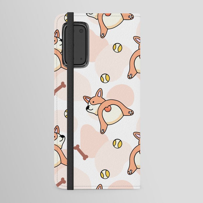 Cute corgi puppy, dog Android Wallet Case