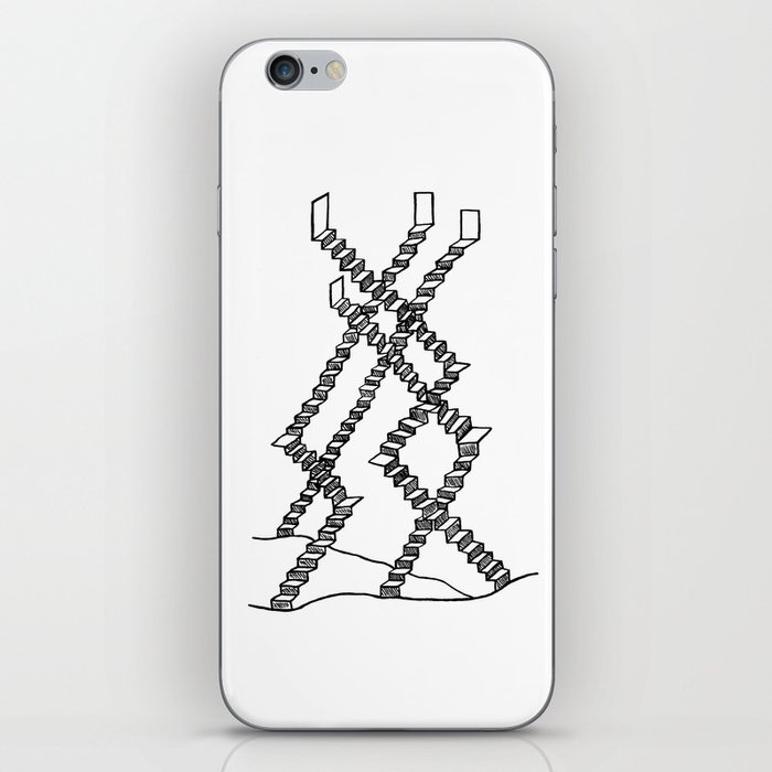 Crooked Stairs iPhone Skin