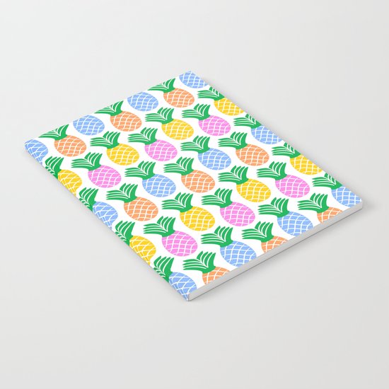 Pineapple Pattern Notebook
