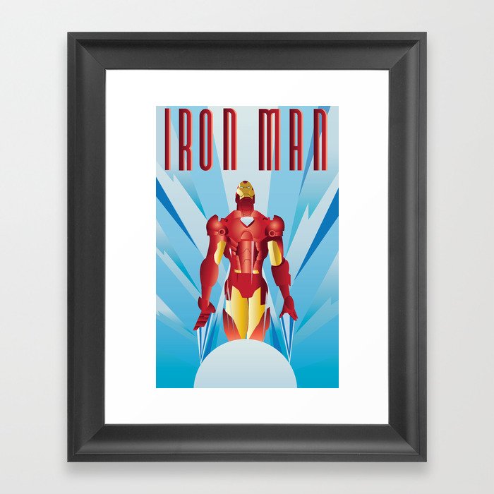 The Armored Avenger Iron Man Framed Art Print By Justinpaulvaldivia The Armored Avenger Iron Man Framed Art Print By Justinpaulvaldivia Society6