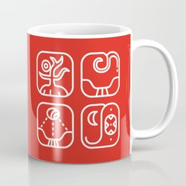 Mayan Glyphs ~ Nature Coffee Mug