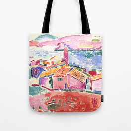 Henri Matisse 'The View of Collioure' Landscape Art Exhibition  Tote Bag