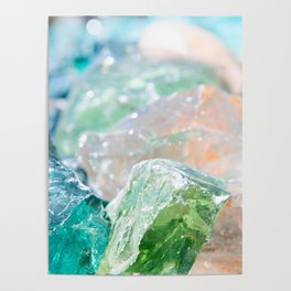 Sea Glass Poster