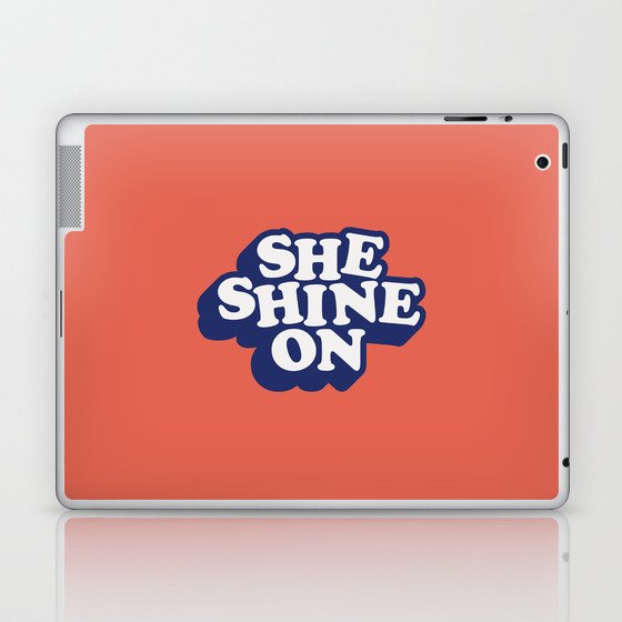 She Shine On Laptop & iPad Skin