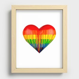 Love Wins Recessed Framed Print