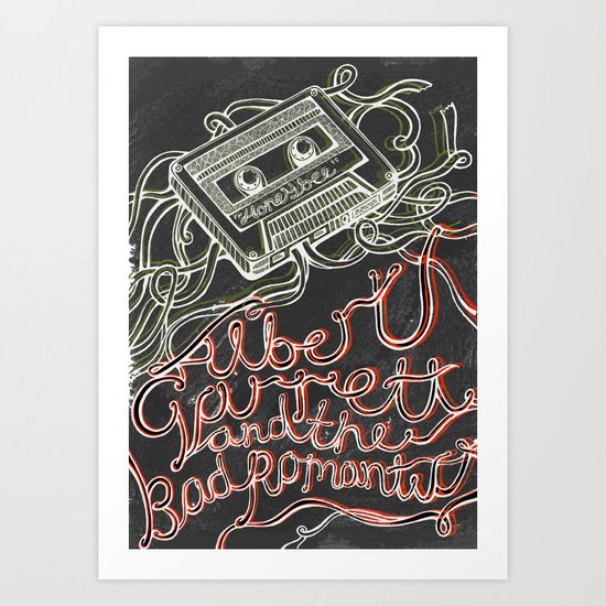 Albert Garrett. Art Print