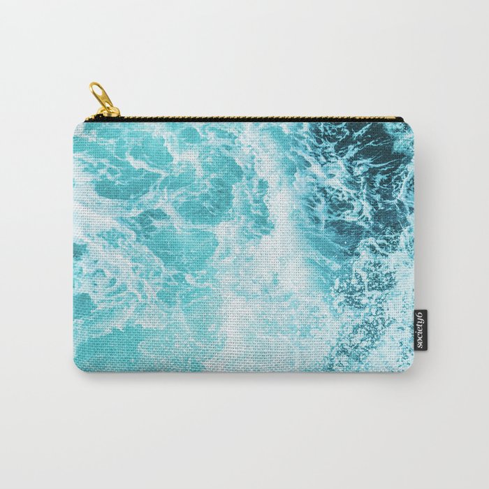 Perfect Sea Waves Carry-All Pouch by Nature Magick Cascadia Collection ...
