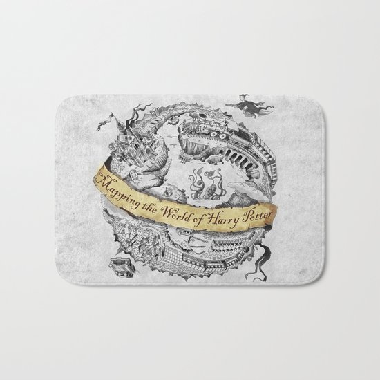 Harry's Map Bath Mat