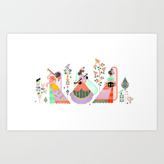 Musicians Art Print