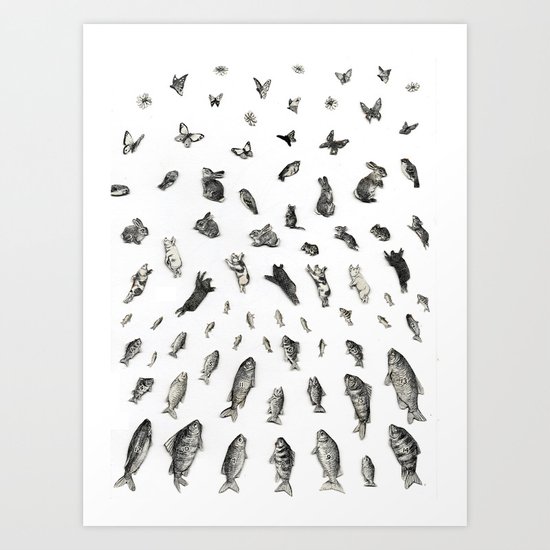 BEGGINNINGS Art Print