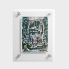 William Blake Dante's Divine Comedy The Inscription over Hell-Gate Floating Acrylic Print