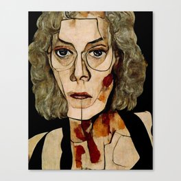 Laurie Strode (AI generated) Canvas Print