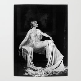Muriel Finlay, Ziegfeld Follies Jazz Age black and white photograph Poster