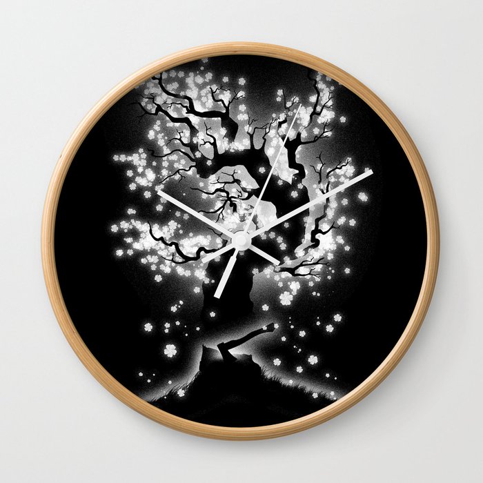 Beauty Cannot Be Interrupted Wall Clock