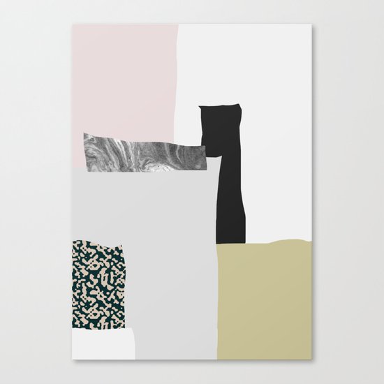 On the wall Canvas Print