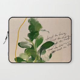 "Trust The Timing." Laptop Sleeve