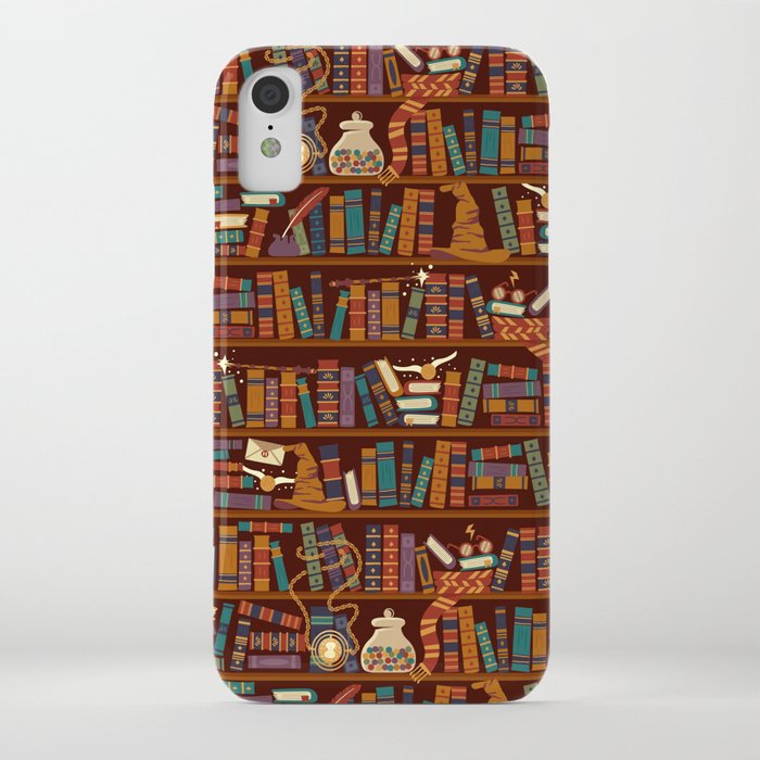 bookshelf iphone case