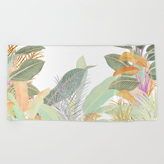 Native Jungle Beach Towel