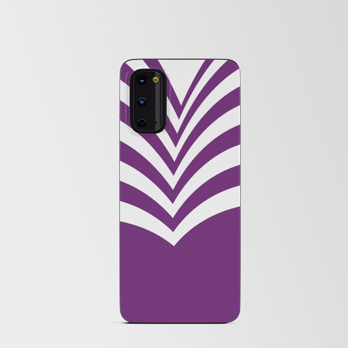 Purple hills Android Card Case