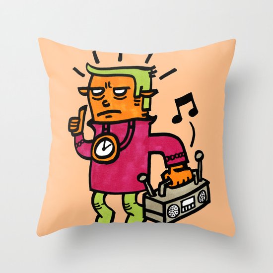 phunkye Throw Pillow