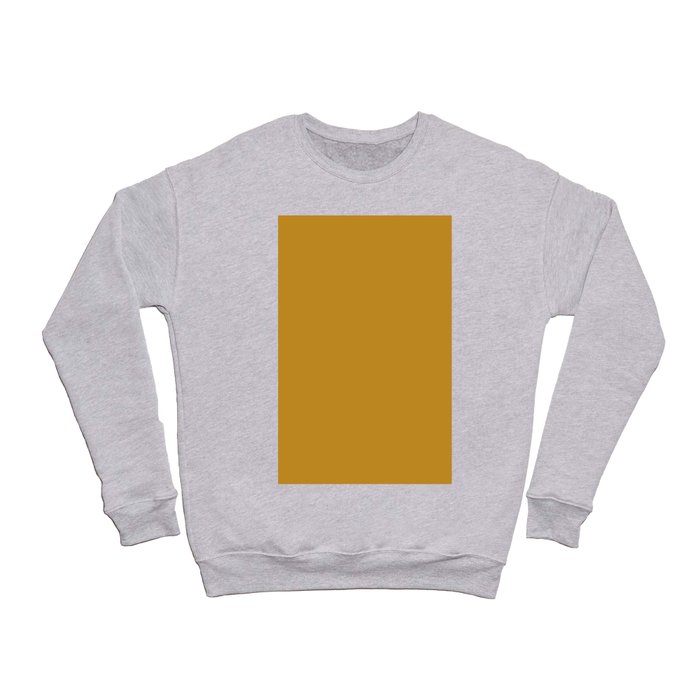 Golden Desert Sands Sandy Solid Color Minimalist Simplicity Crewneck Sweatshirt