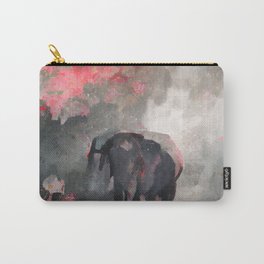 Elephant modern art  Carry-All Pouch