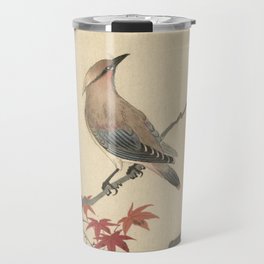 Japanese Maple Songbird  Travel Mug