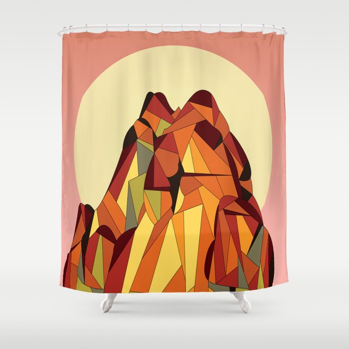 TOUCHING THE VOID Shower Curtain