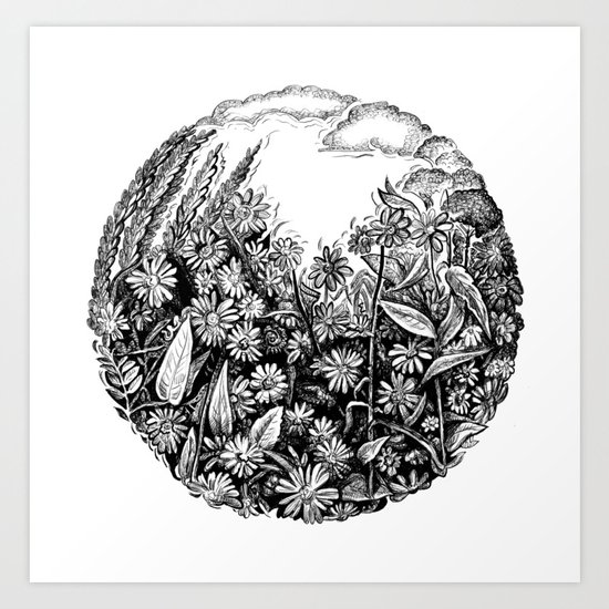 Wood Art Print