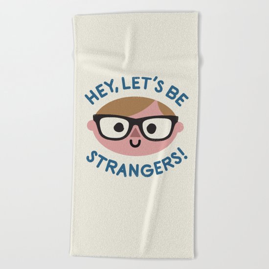 Best Friends For Never Beach Towel