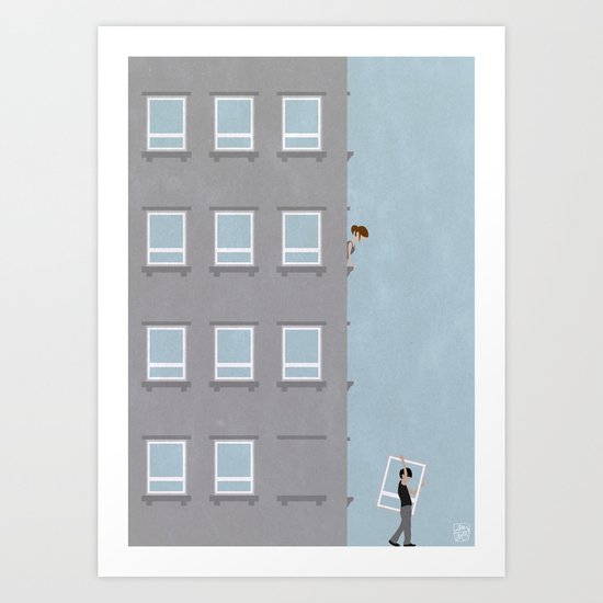 Fake Art Print