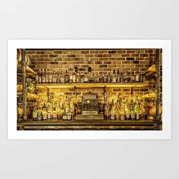 The Prohibition Bar, Savannah, Georgia Art Print