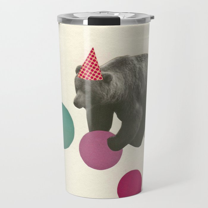 Birthday Bear Travel Mug