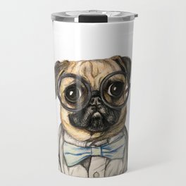 Professor Pug Travel Mug